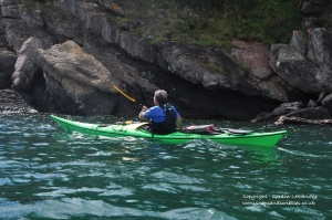 Kayaking on the Bay of Fundy, New Brunswick