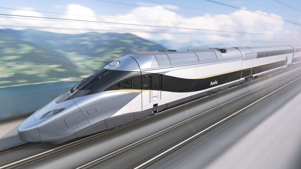 France train travel Avelia artist impression of latest generation of high speed train