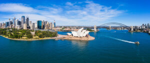 air travel Project Sunrise Qantas non-stop flight Sydney Opera House