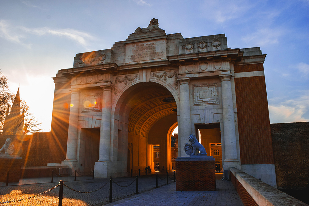 Battlefields of Europe Menin Gate, Ypres, Belgium