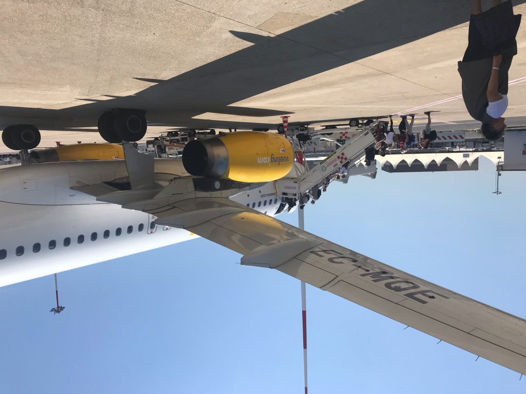 Vueling Airlines on the tarmac