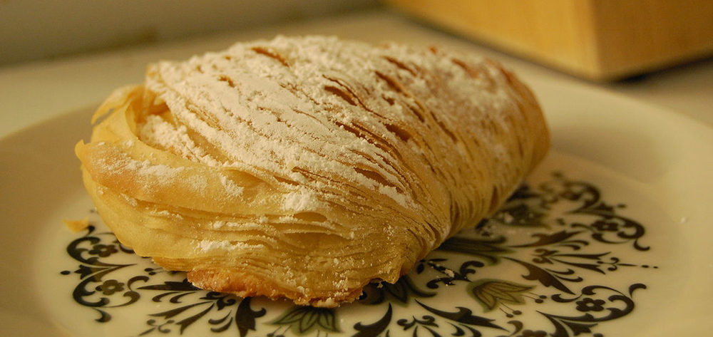 Sweet pastries of Europe Sfogliatelle