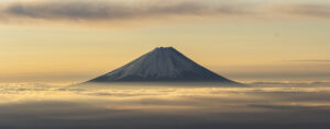 Where in the World 524 featured image Mount Fuji above clouds