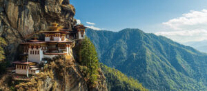 Where in the World 632 monastery on a mountain Bhutan