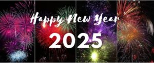Where in the World 643 fireworks Happy New Year 2025 collage