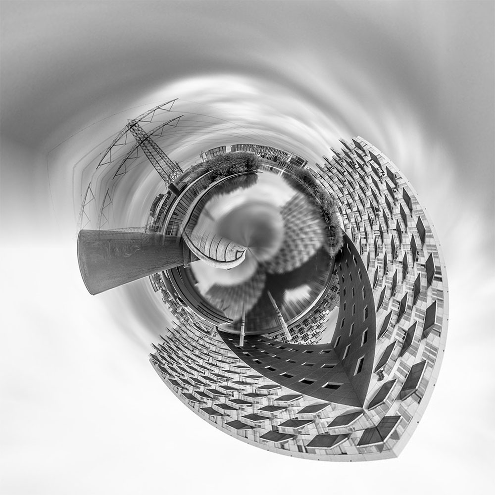 Where in the World 701 distorted city image