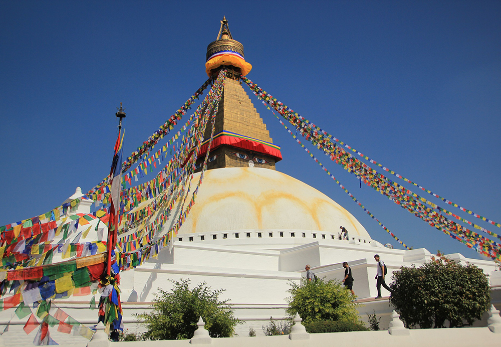 Where in the World 432 Boudhanath Stupa, Kathmandu.