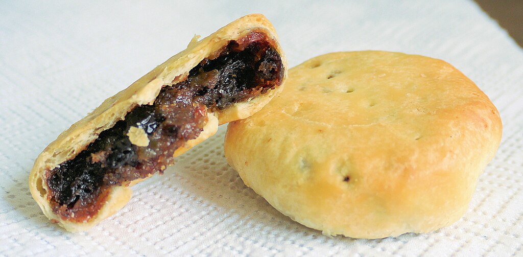 Sweet pastries of Europe Eccles cake