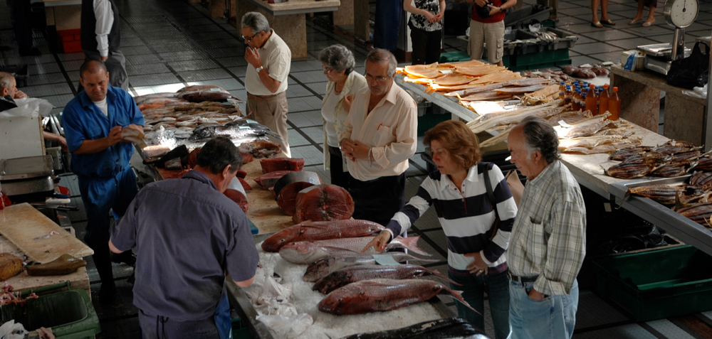 Mercado dos Lavadores, Madera - fish market