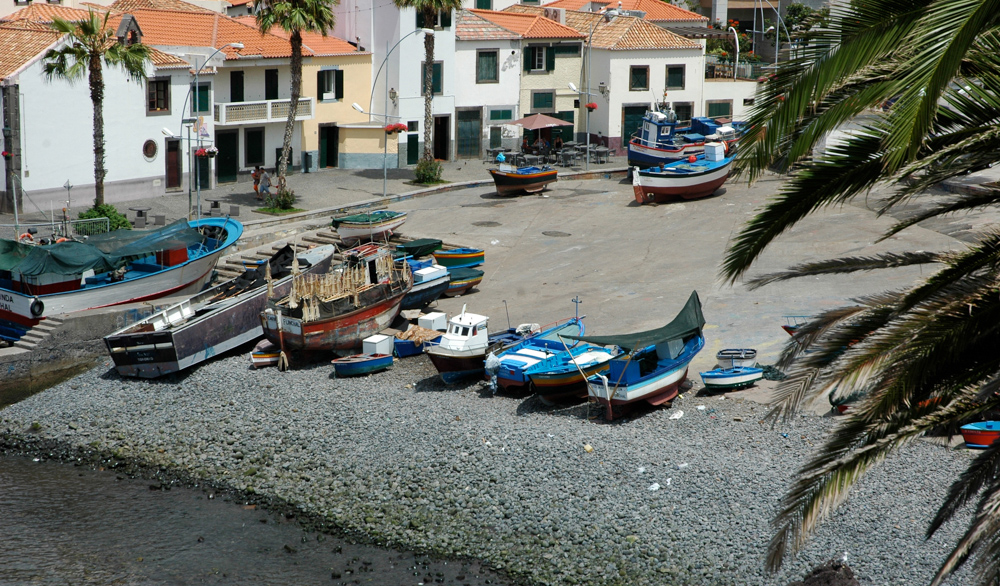 Fishing boats at Camara do Lobos, Madeira