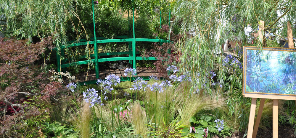Impressionist inspired garden