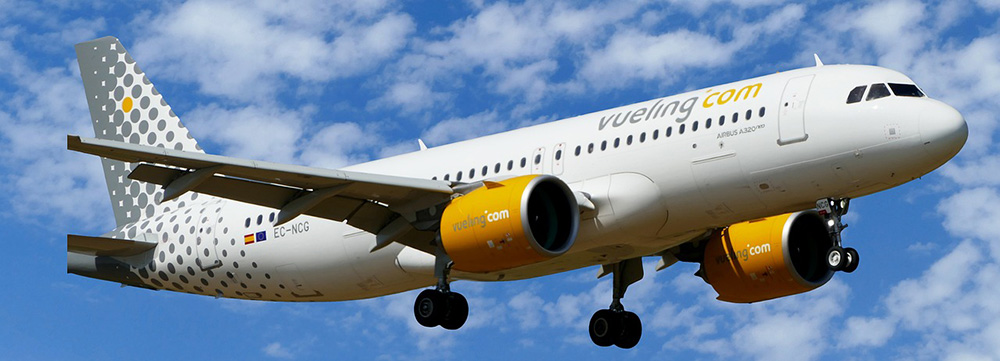 Spain fines budget airlines Vueling in flight