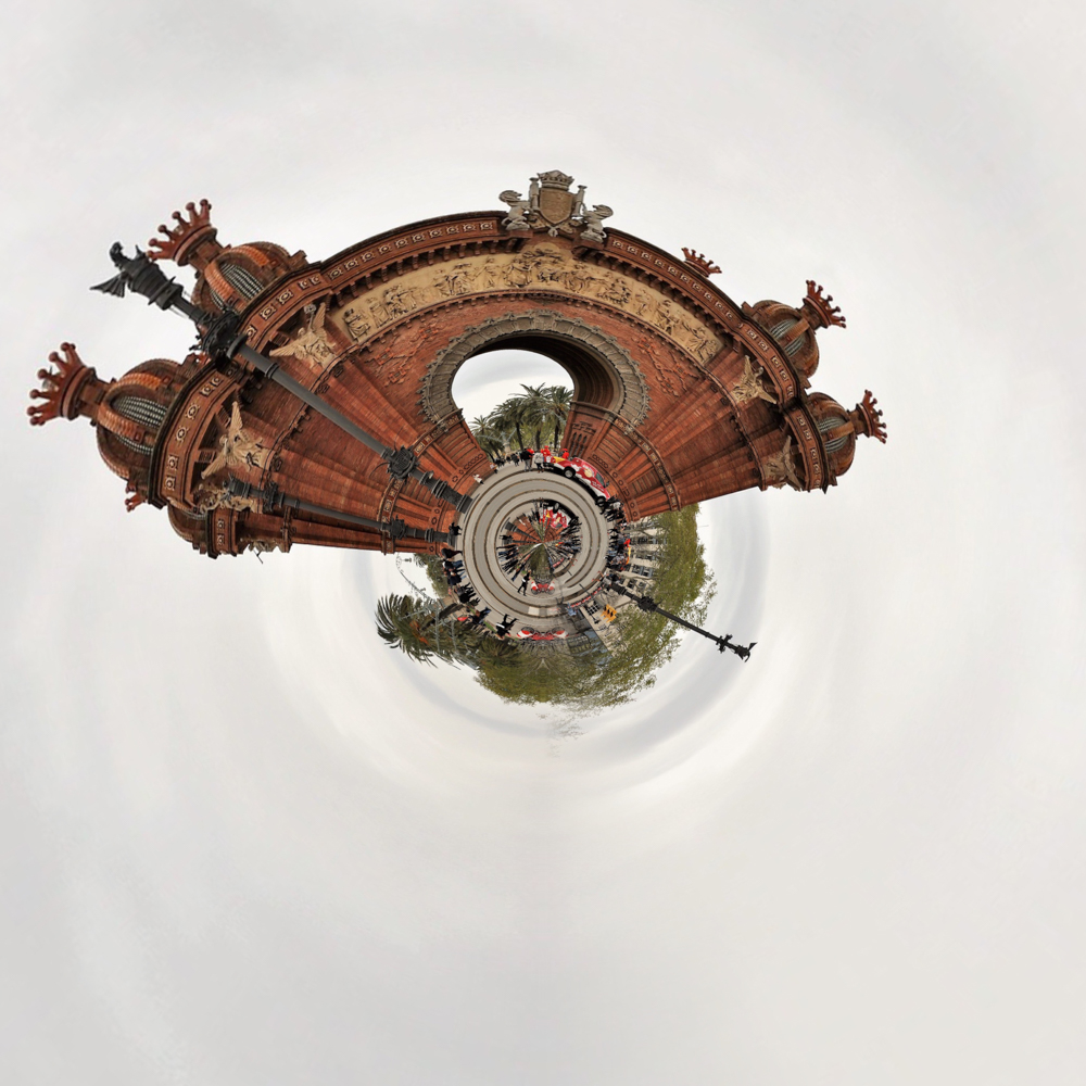 Where in the World distorted image