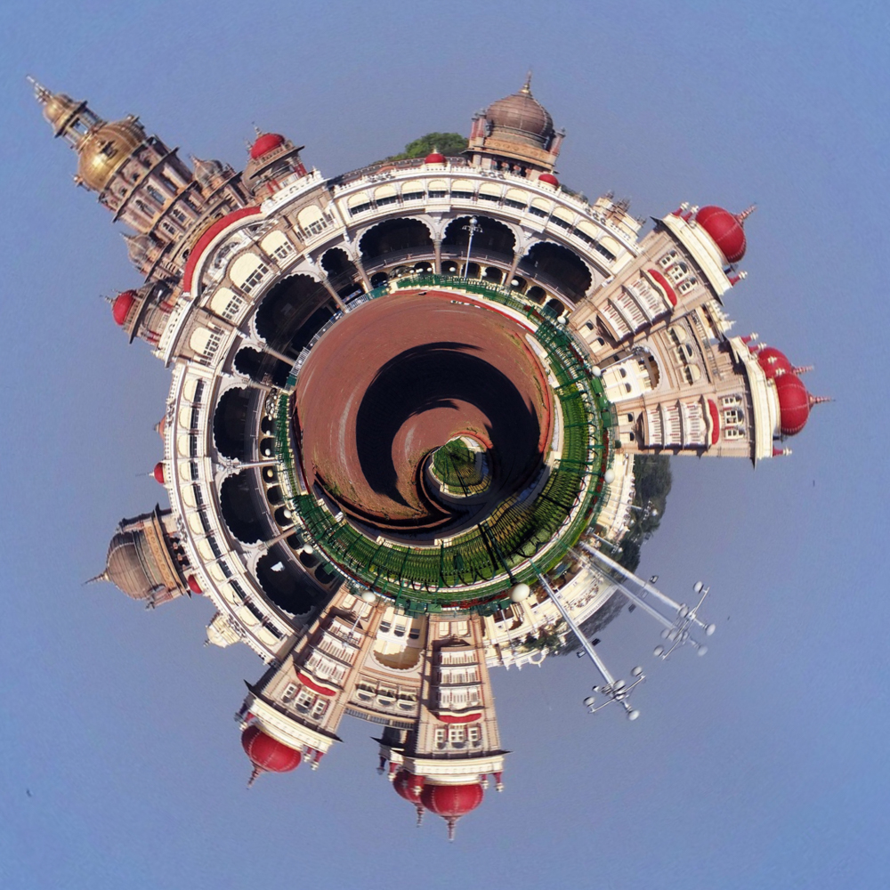 Where in the World distorted image