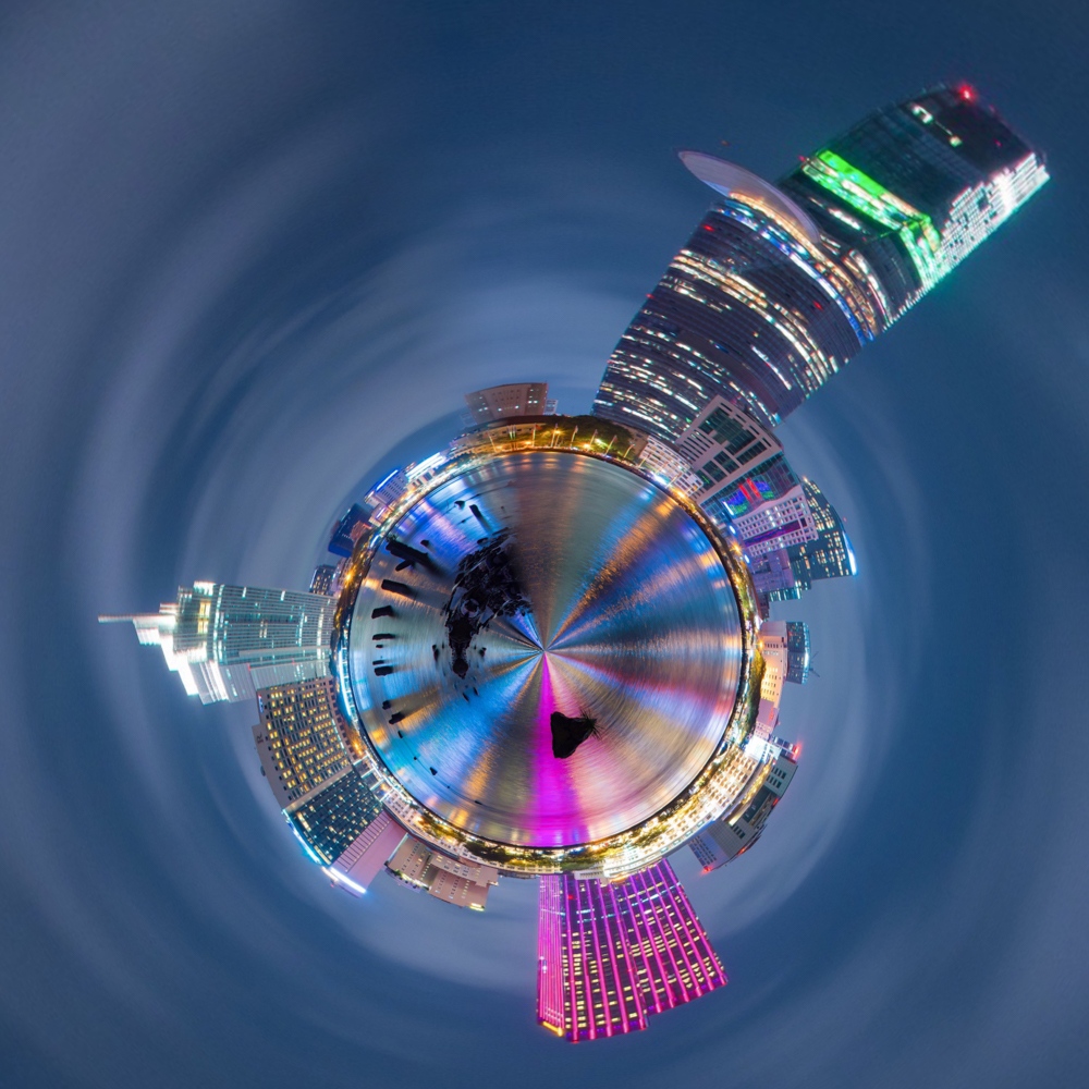 Where in the World distorted image