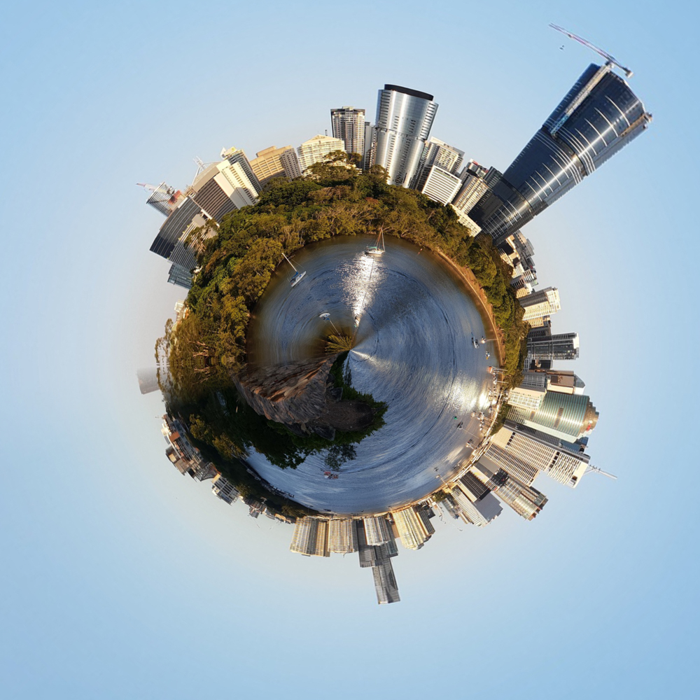 Where in the World distorted image