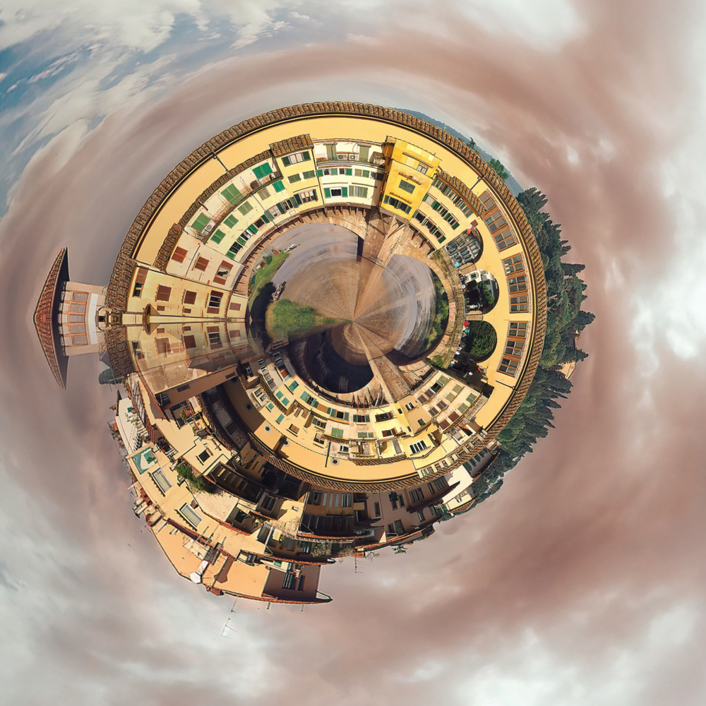 Where in the World distorted image