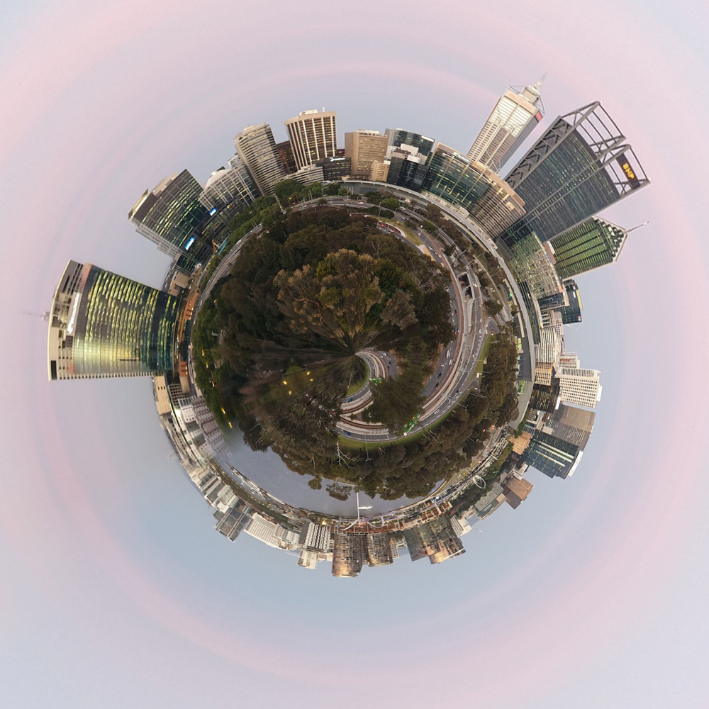 Where in the World distorted image