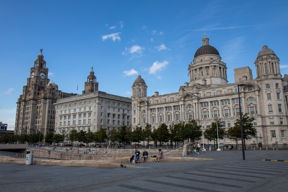 Where in the World - the Three Graces, Liverpool