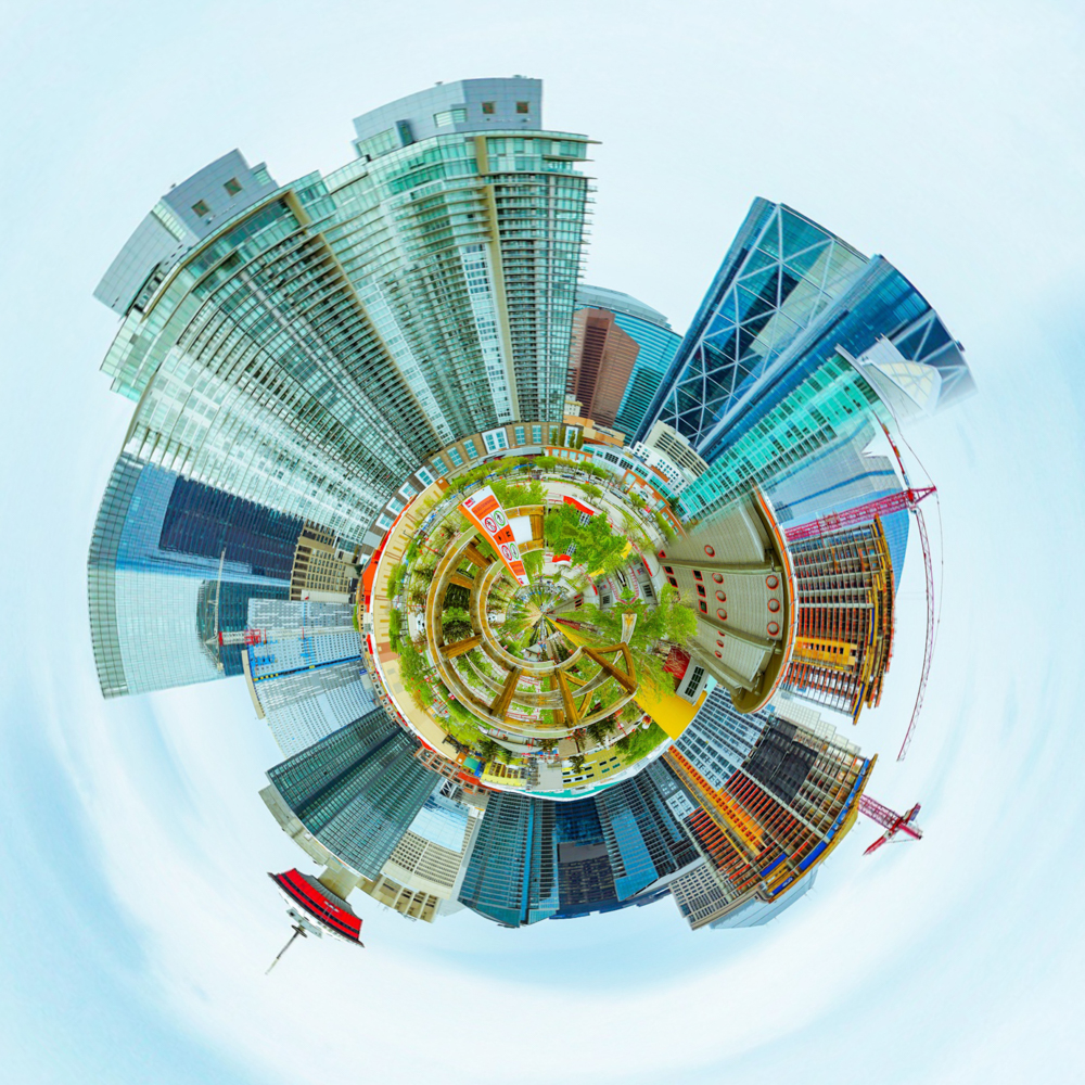 Where in the World distorted image