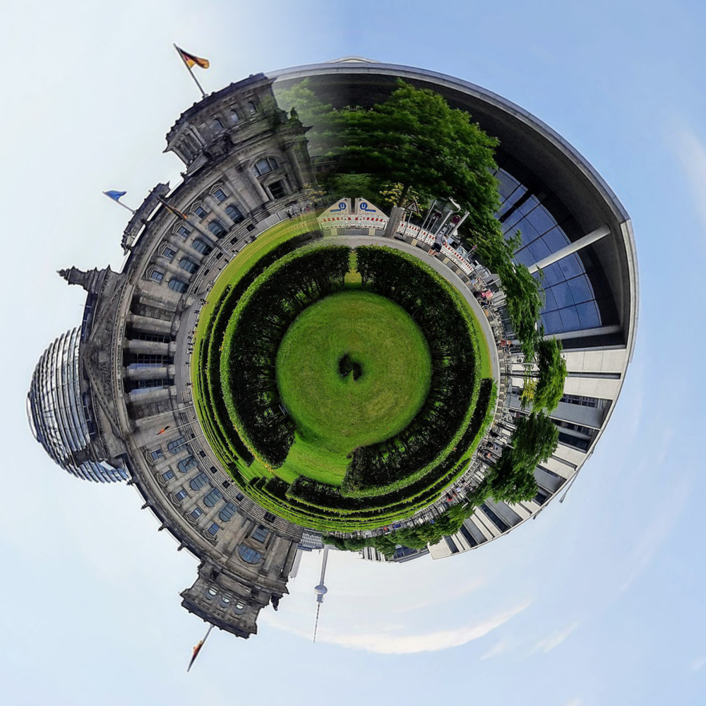 Where in the World distorted image