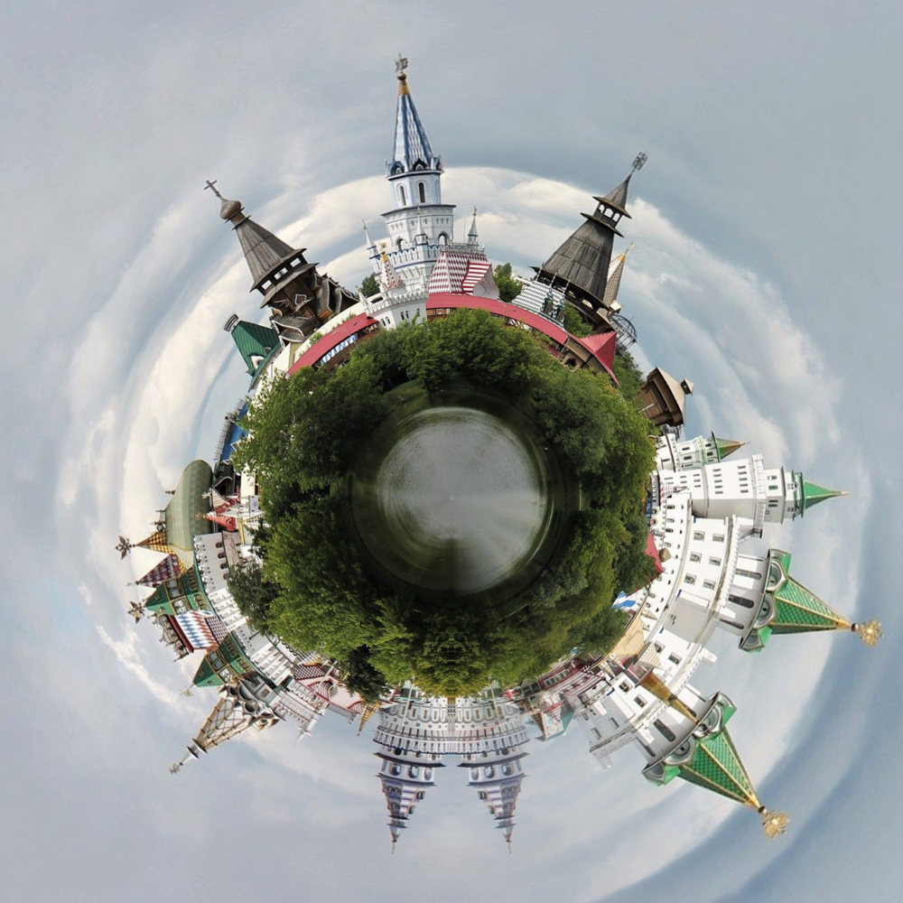 Where in the World distorted city