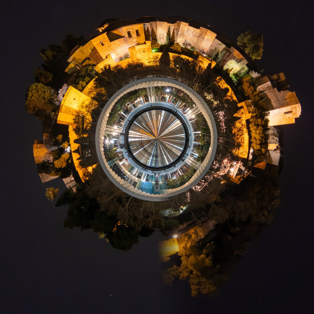 Where in the World distorted image