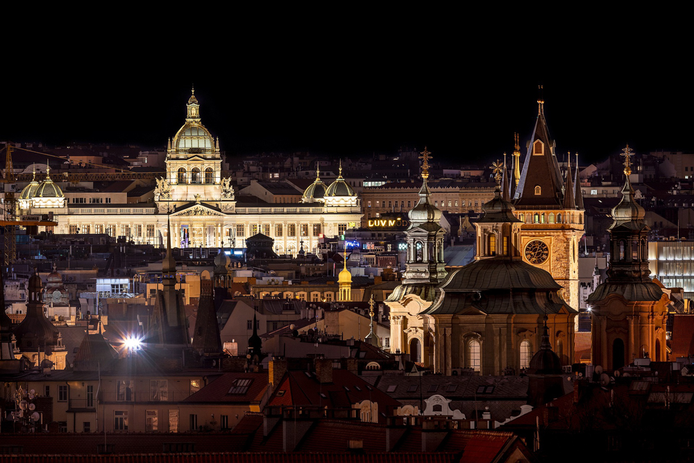 Where in the World 497 Prague at night