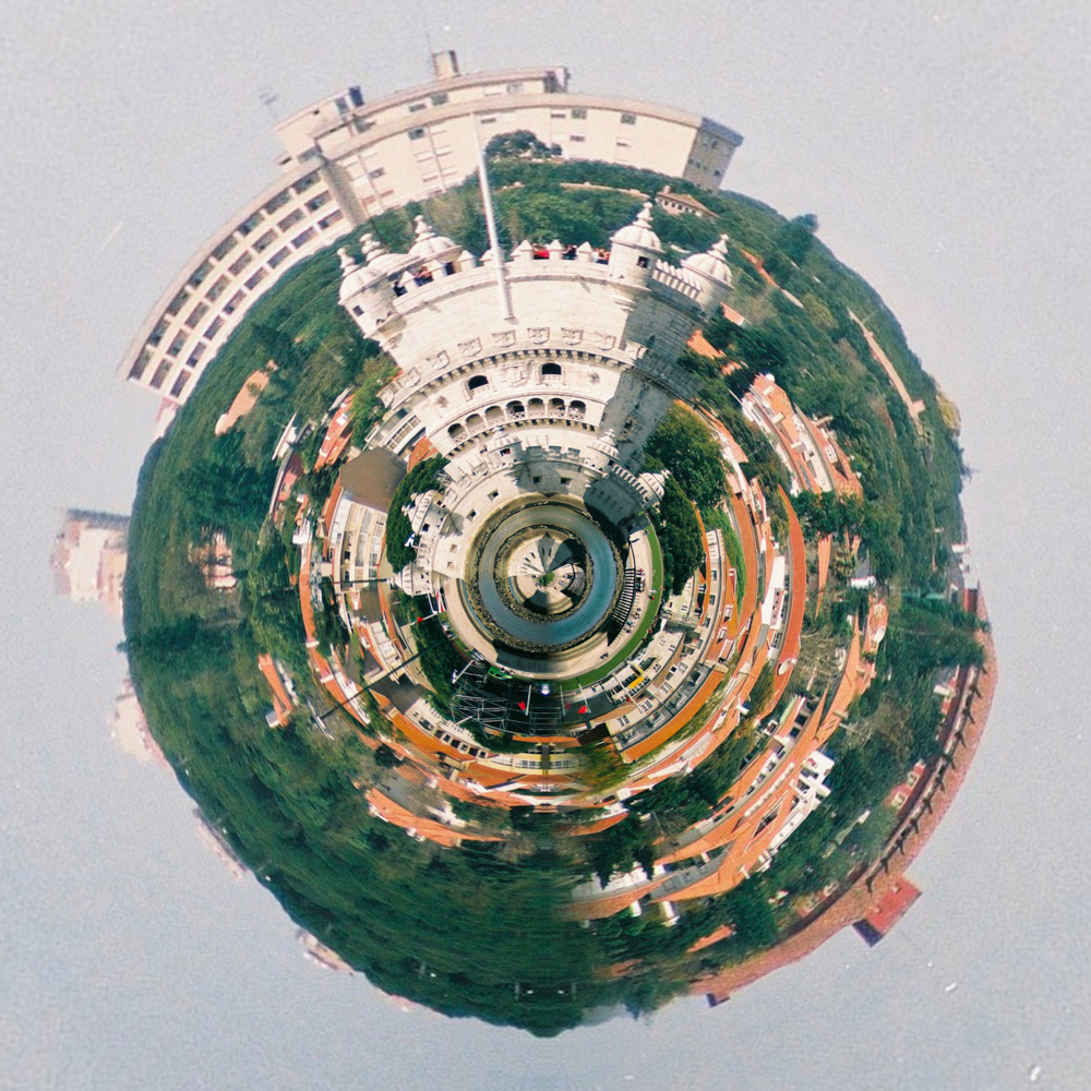 Where in the World distorted image