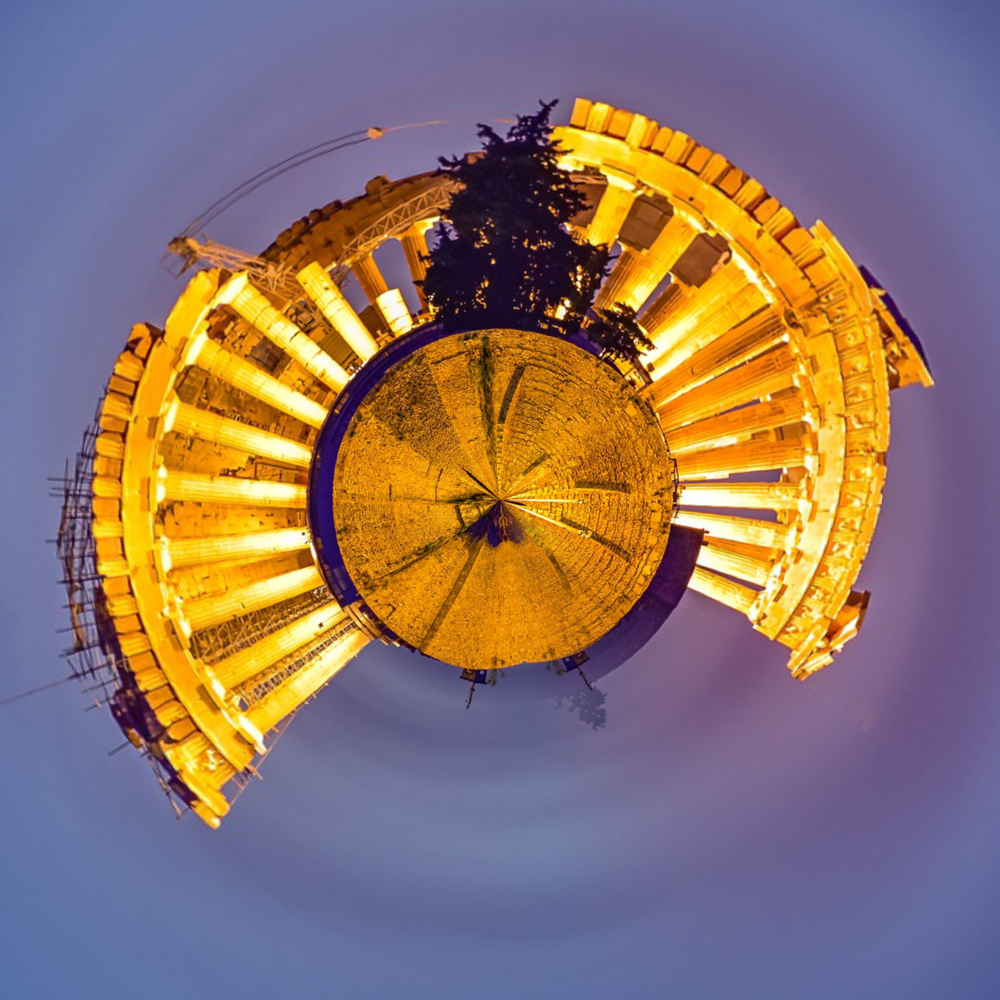 Where in the World distorted image