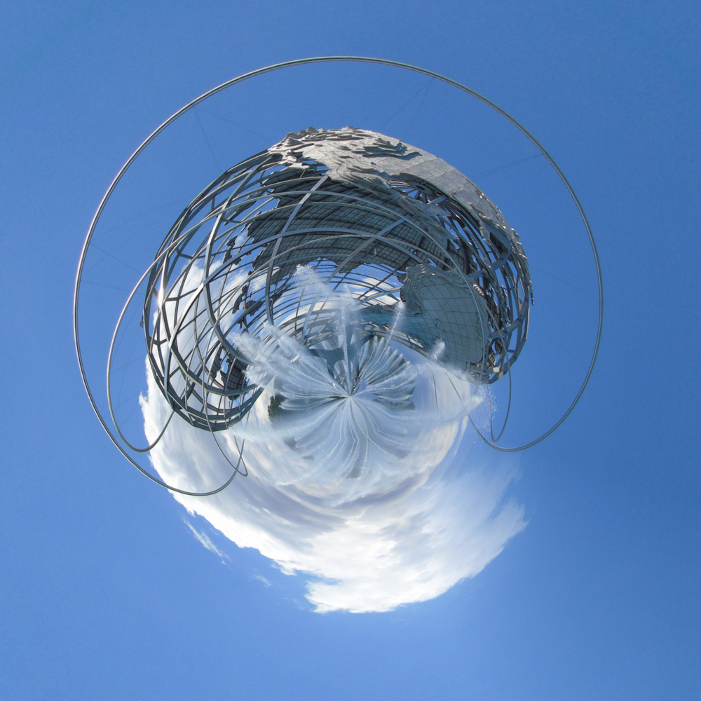 Where in the World distorted image