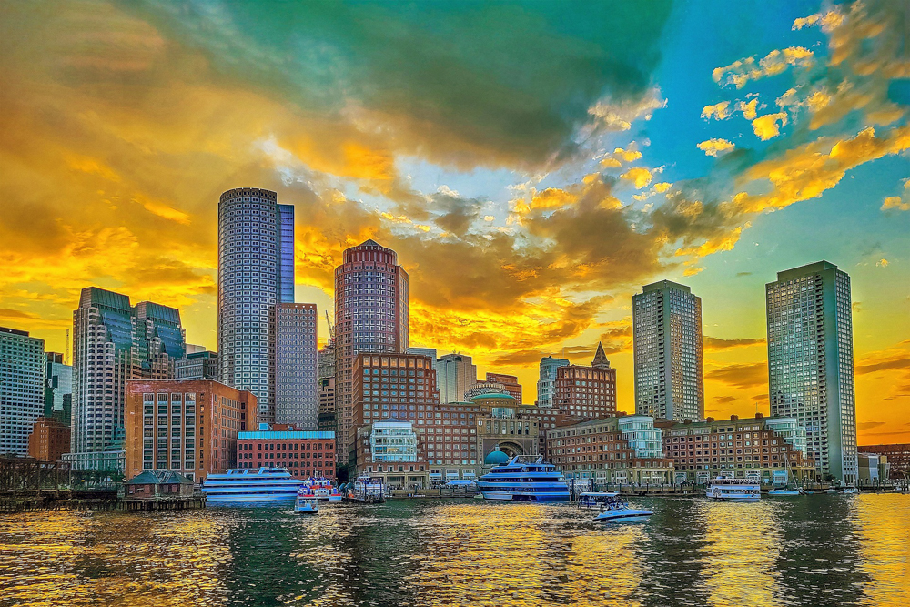 Where in the World 480 Boston from the harbour