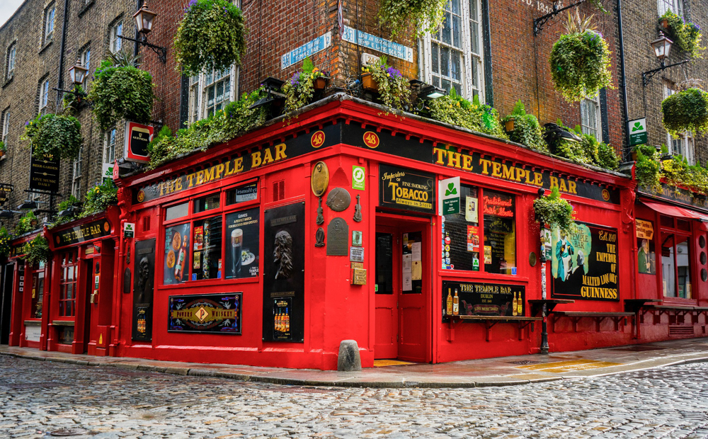 Where in the World 496 Temple Bar pub Dublin