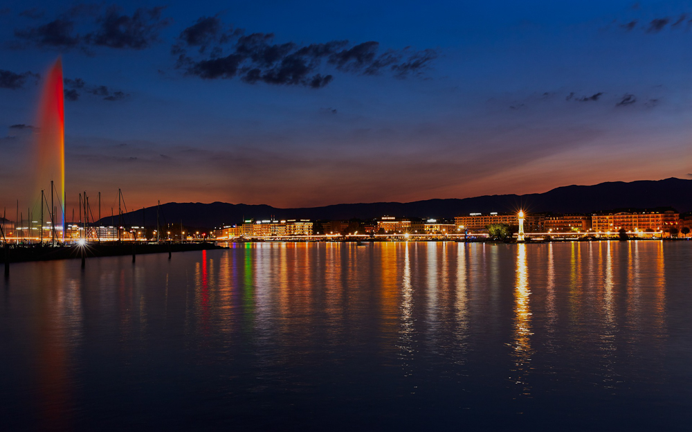 Where in the World 492 Geneva at night