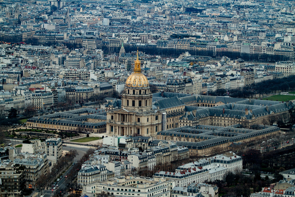 Where in the World 580 Hotel des Invalides Paris aerial photograph