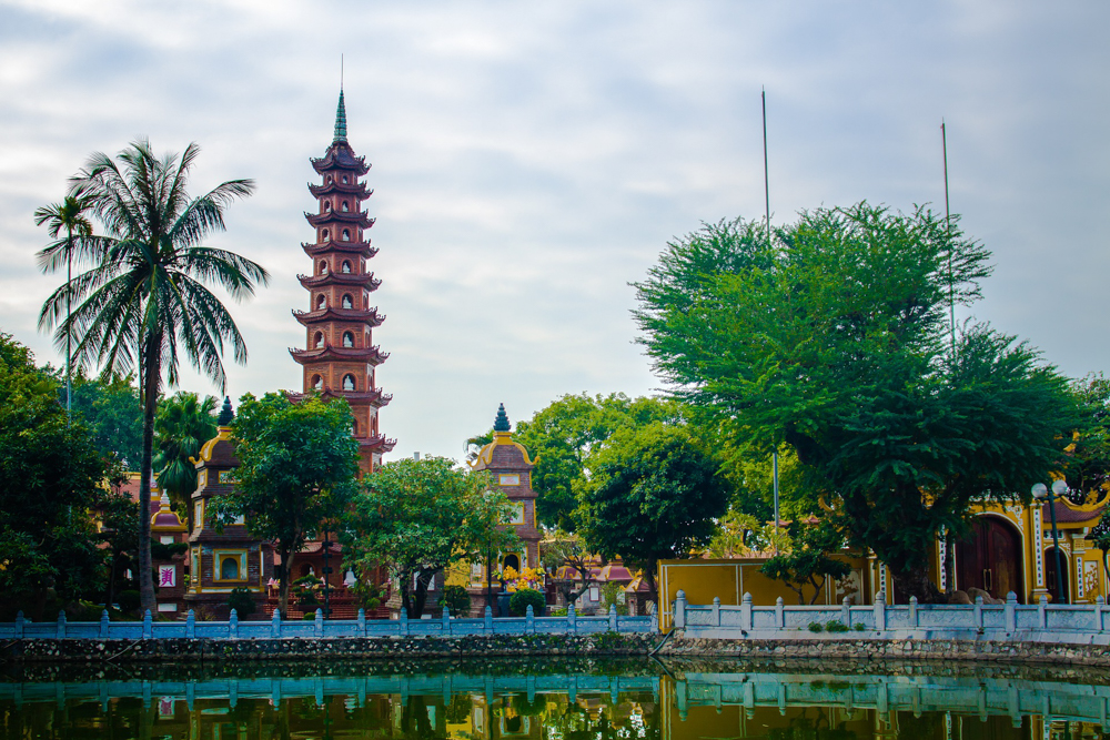 Where in the World Hanoi pagoda