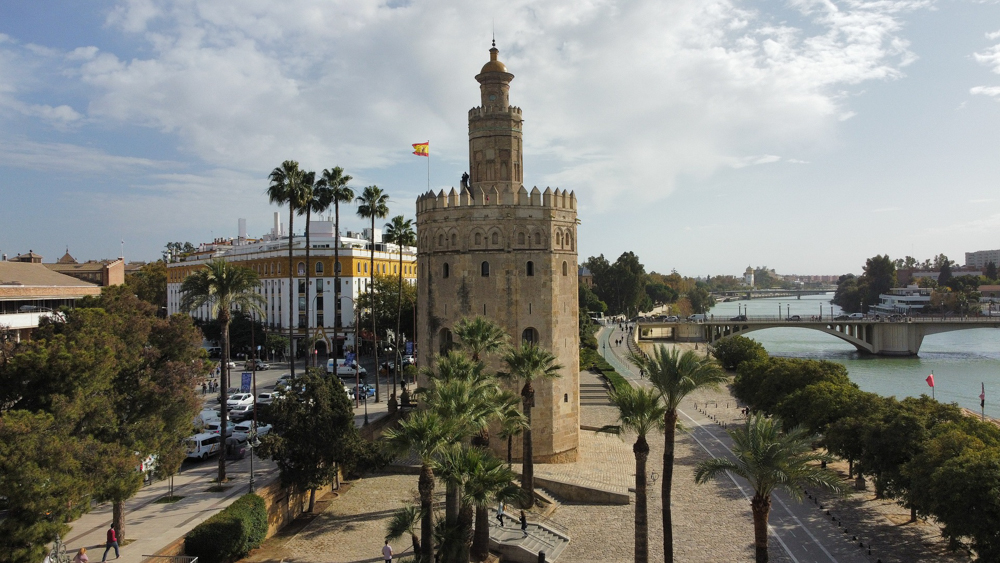 Where in the World 568 Golden Tower Seville Spain