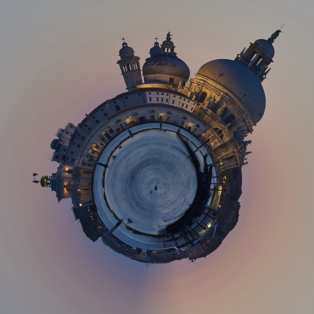 Where in the World 651 distorted city image