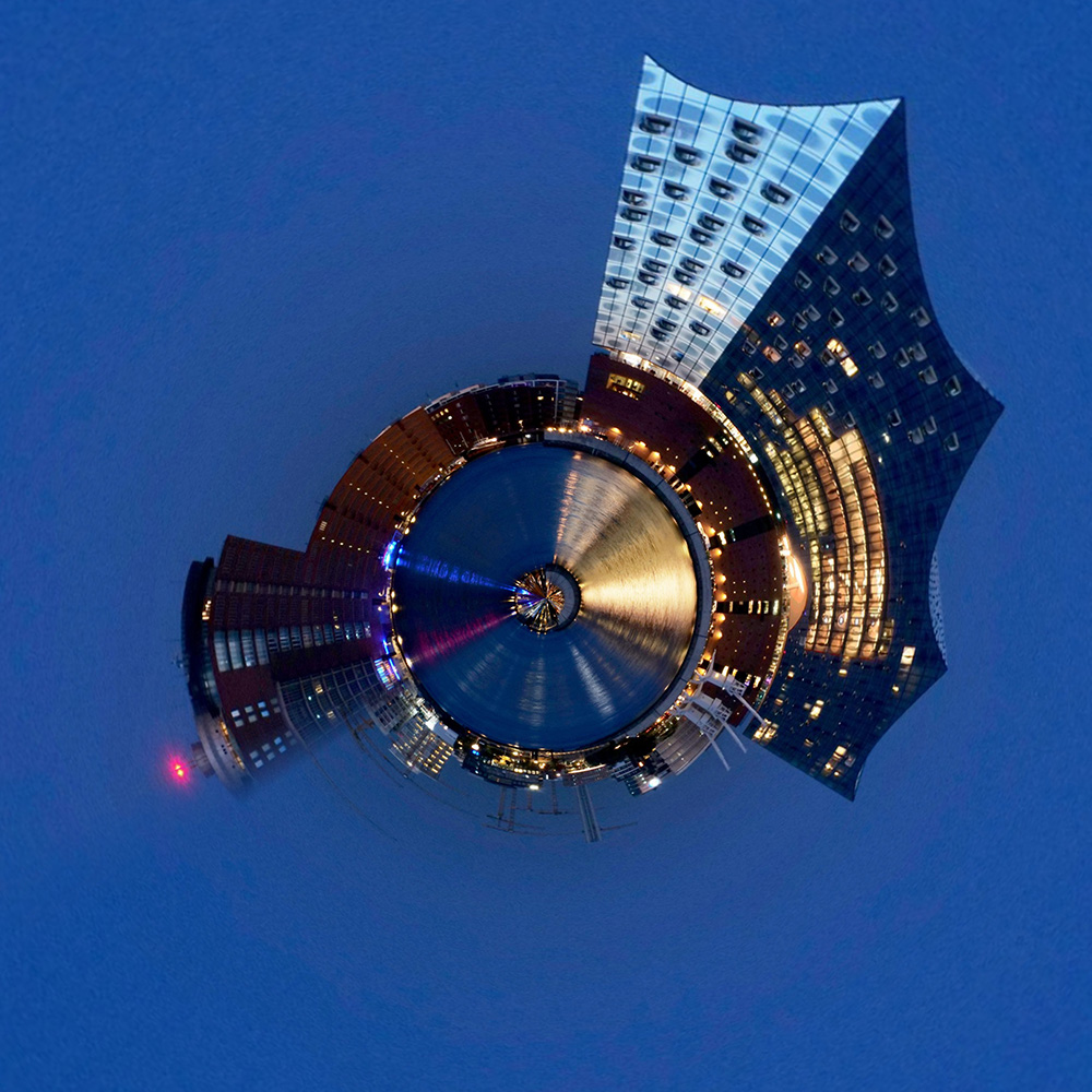 Where in the World 667 distorted city image