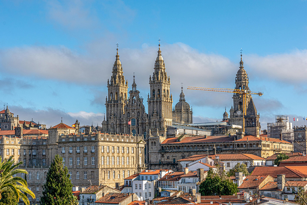 Where in the World 674 cathedral Compostola de Santiago Spain