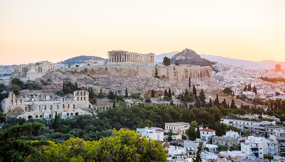 Climate Cgange travel Athens Acropolis city