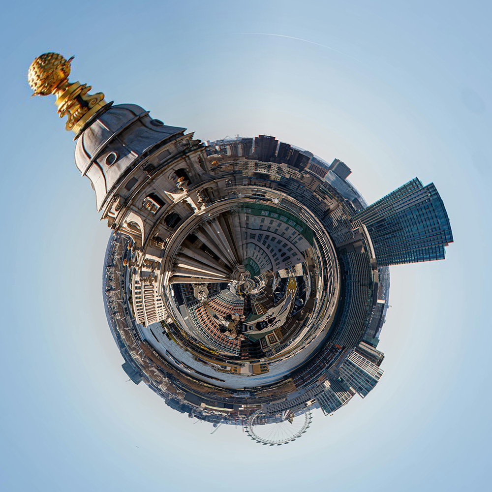 Where in the World 718 distorted city image