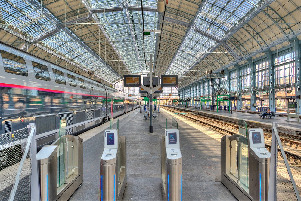 France by Train Bordeaux station