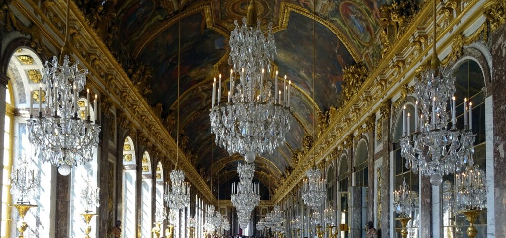 Interior Palace of Versailles Paris